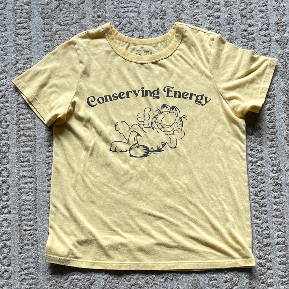 Nickelodeon Yellow Garfield Tee